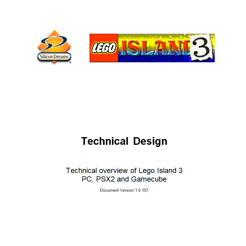 Technical Design - Version 1.0157