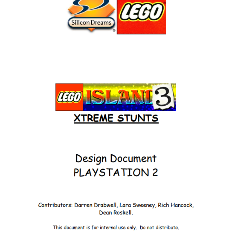 Design Document 0.5 (Playstation 2)