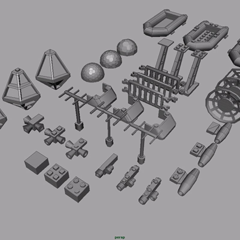 LEGO Parts Models Image