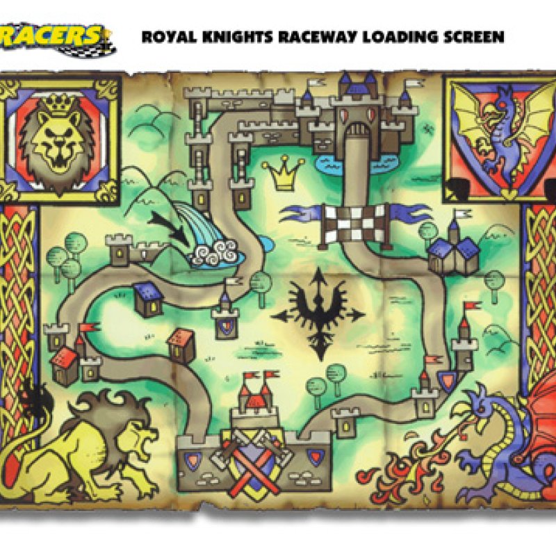 Royal Knights Raceway - Loading Screen