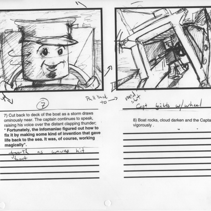 Introduction Storyboards - Sketches