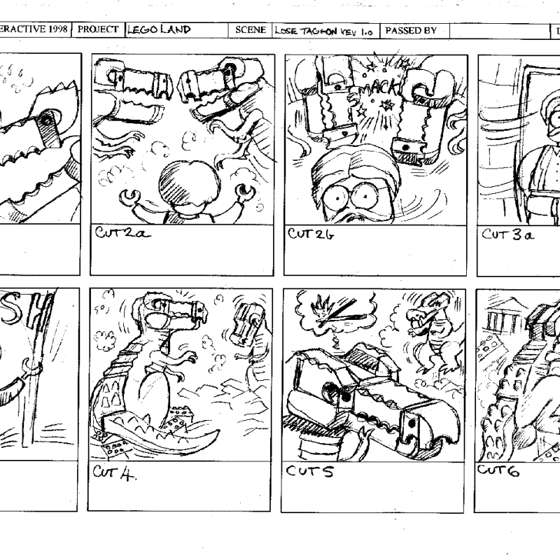 Lose Tag-on Ver. 1.0 Storyboards