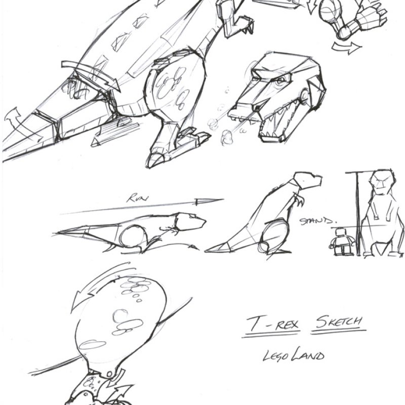T-Rex Concept Art
