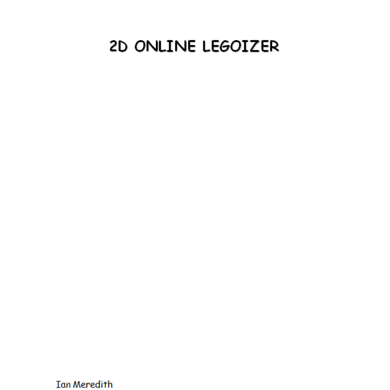 2D Online LEGOIZER